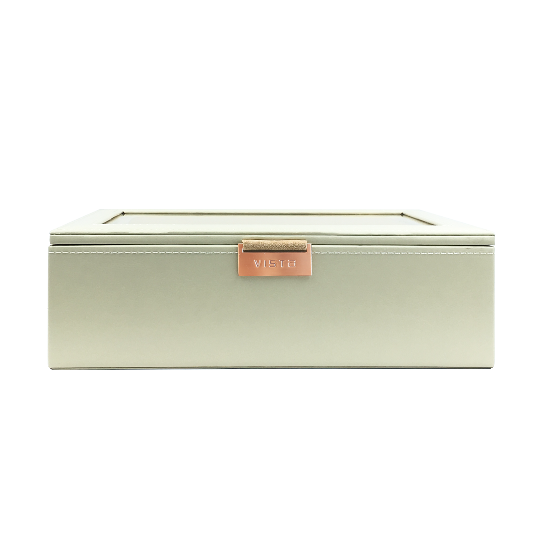 Hộp Trang Sức Mắt Kính Kem - MK3
